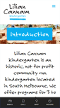 Mobile Screenshot of liliancannamkindergarten.org.au
